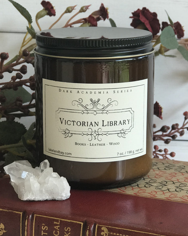 Victorian Library Soy Candle - 7 oz. net wt.