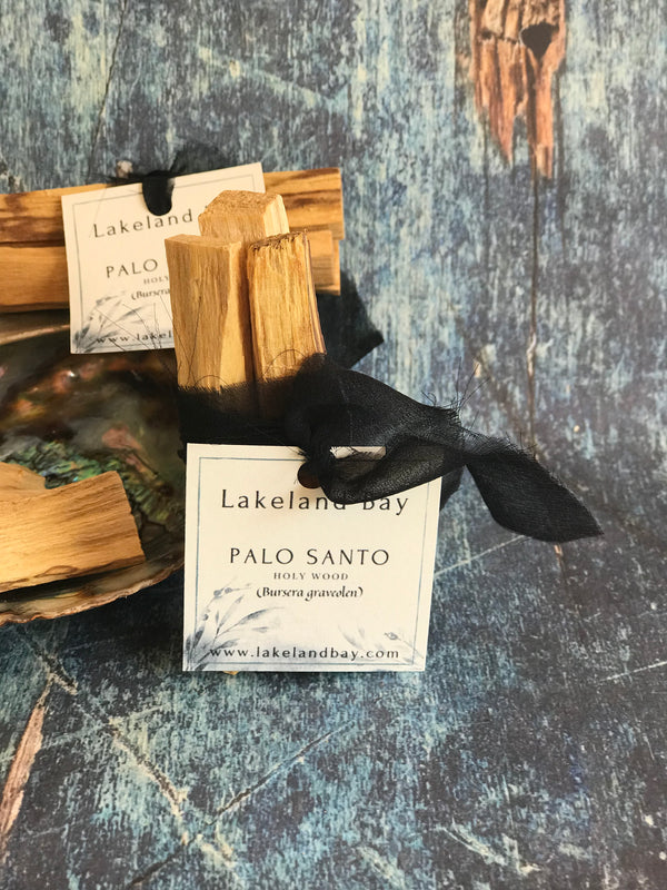 Palo Santo & Selenite Crystal Bundle