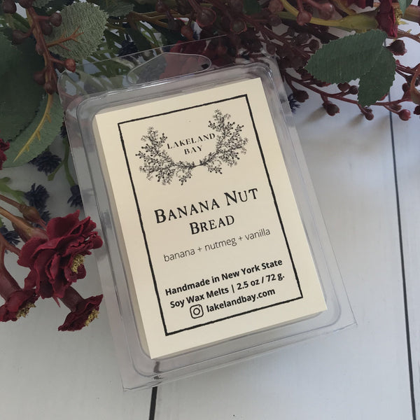 Banana Nut Bread Soy Wax Melts